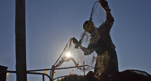 fine art stills fish man